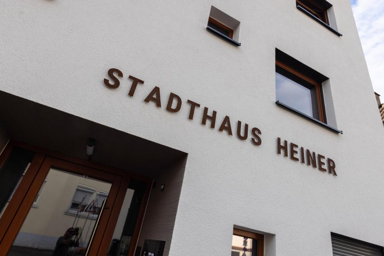 Stadthaus Neckarsulm Serviced Apartments - Stadthaus Heiner Eksteriør billede
