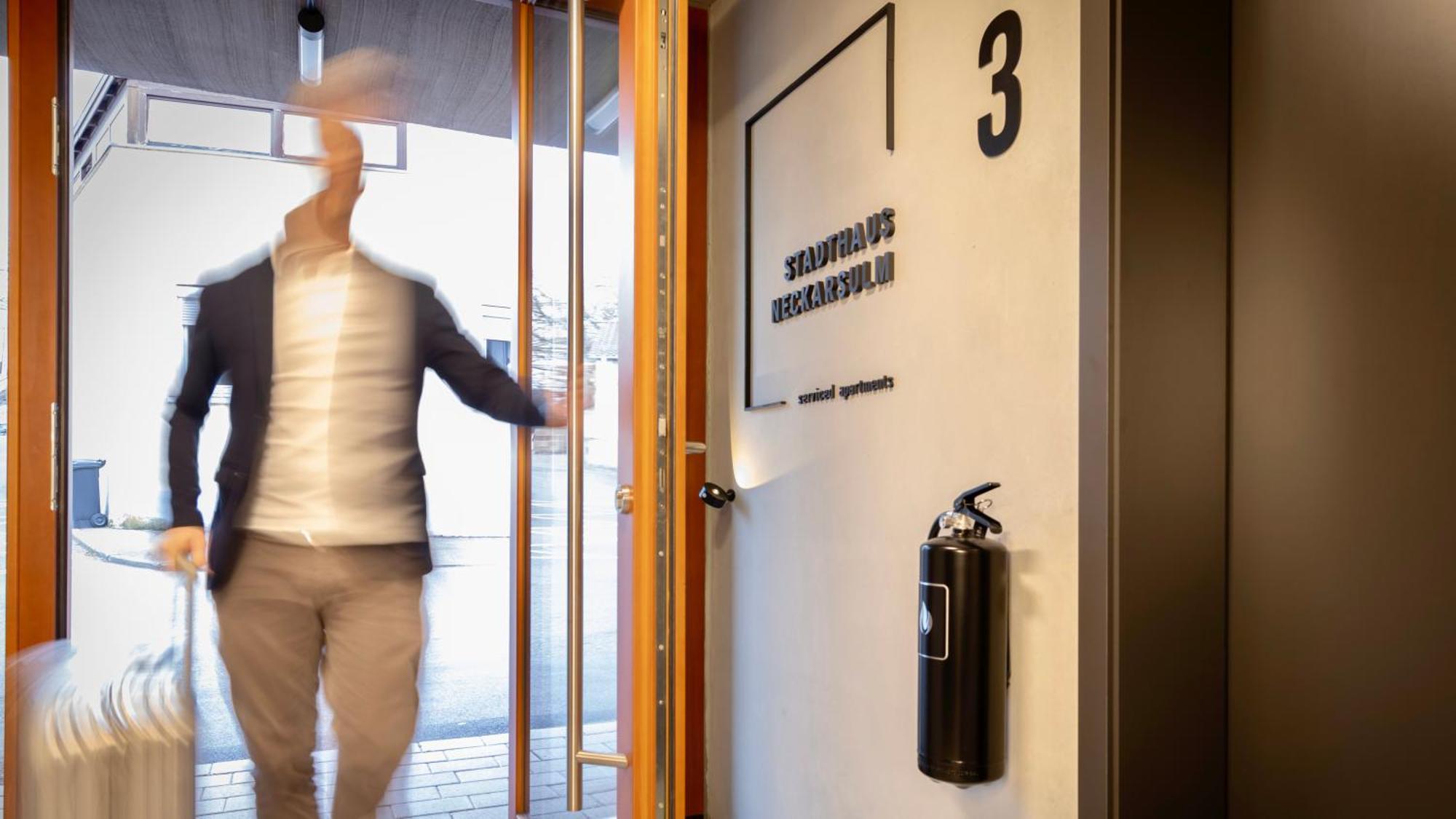 Stadthaus Neckarsulm Serviced Apartments - Stadthaus Heiner Eksteriør billede